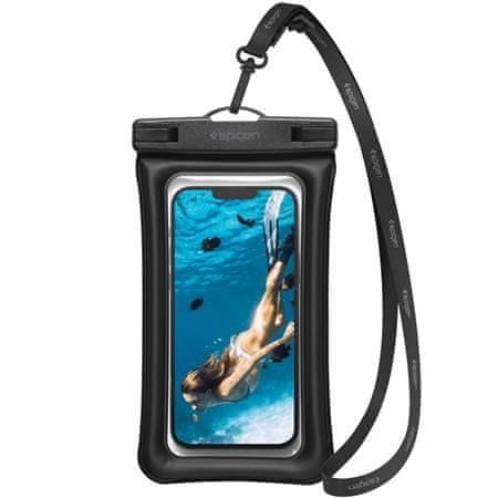 Spigen Univerzálne vodotesné puzdro Aqua Shield WaterProof Case A6101 Pack AMP04529 čierne